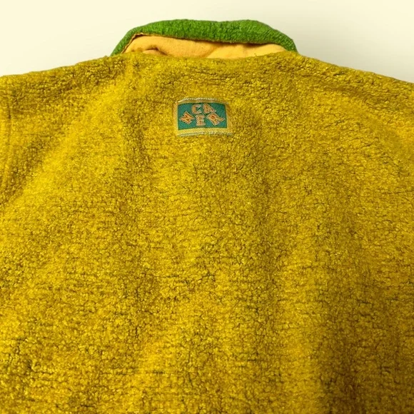 Vintage Toddler Caner Bebe Gold And Green Dog Long Sleeve Shirt Size 3 - Picture 7 of 12